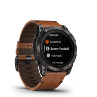Smartwatch Garmin Uomo epix™ Pro (Gen 2) – Sapphire Edition | 51 mm  010-02804-30 in Resina 010-02804-30 - 010-02804-30